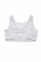 NIKE-Παιδικό μπουστάκι NIKE SWOOSH LUXE BRA λευκό