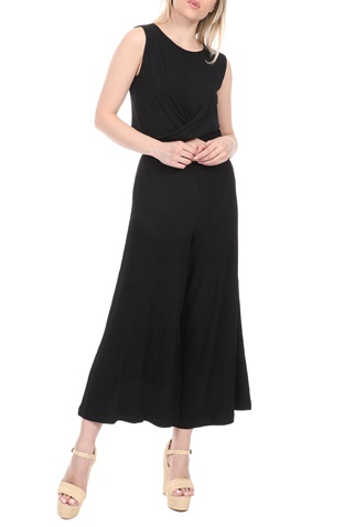 LA DOLLS-Γυναικείο crop top LA DOLLS DANAE μαύρο