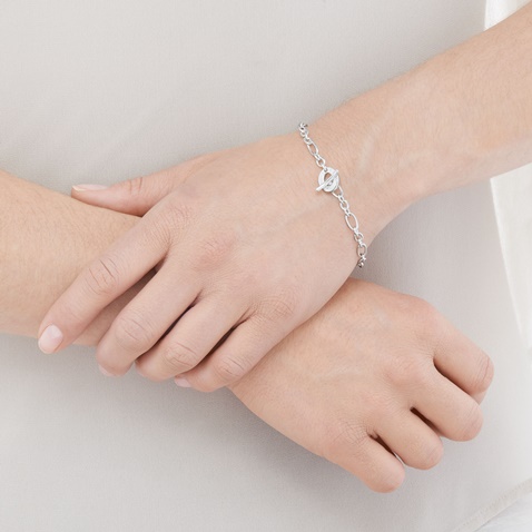 LINKS OF LONDON-Γυναικείο ασημένιο βραχιόλι LINKS OF LONDON SIGNATURE XS C 