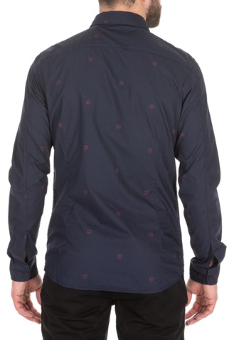 SCOTCH & SODA-Ανδρικό πουκάμισο SCOTCH & SODA μπλε