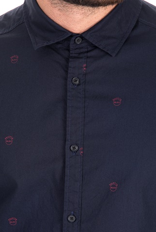 SCOTCH & SODA-Ανδρικό πουκάμισο SCOTCH & SODA μπλε