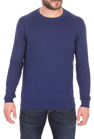 SCOTCH & SODA-Ανδρικό πουλόβερ SCOTCH & SODA μπλε