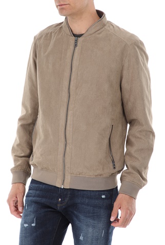 SSEINSE-Ανδρικό jacket SSEINSE giubbino καφέ