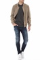 SSEINSE-Ανδρικό jacket SSEINSE giubbino καφέ