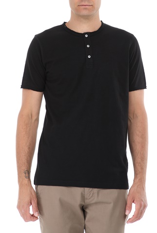 SSEINSE-Ανδρικό t-shirt SSEINSE serafino μαύρο