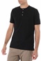 SSEINSE-Ανδρικό t-shirt SSEINSE serafino μαύρο