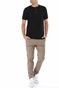 SSEINSE-Ανδρικό t-shirt SSEINSE serafino μαύρο