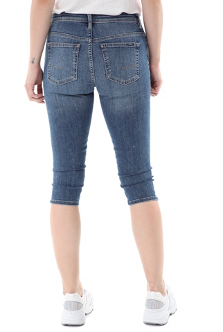 GARCIA JEANS-Γυναικείο jean capri παντελόνι GARCIA JEANS Rachelle μπλε