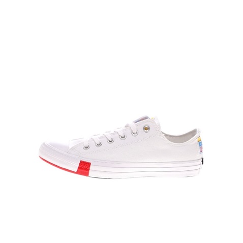 CONVERSE-Unisex sneakers CONVERSE CHUCK TAYLOR ALL STAR LOGO λευκά
