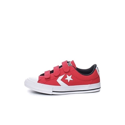 CONVERSE-Παιδικά sneakers CONVERSE STAR PLAYER 3V CANVAS κόκκινα