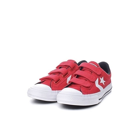 CONVERSE-Παιδικά sneakers CONVERSE STAR PLAYER 3V CANVAS κόκκινα