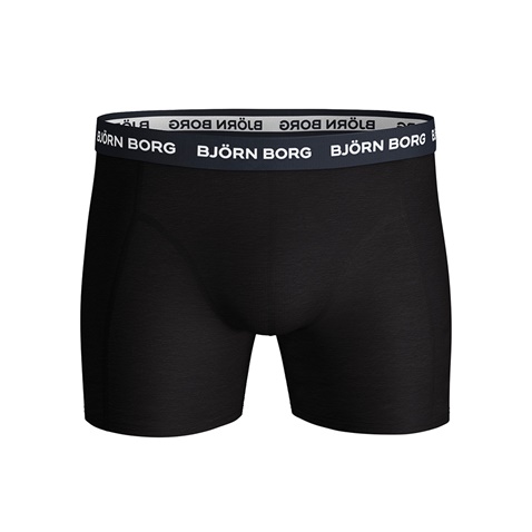 BJORN BORG-Ανδρικά εσώρουχα boxer σετ των 3 BJORN BORG μαύρα