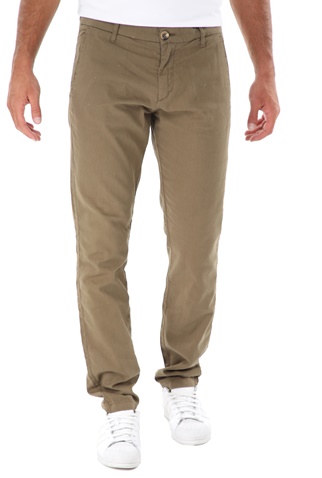 GUESS-Ανδρικό chino παντελόνι GUESS MYRON μπεζ