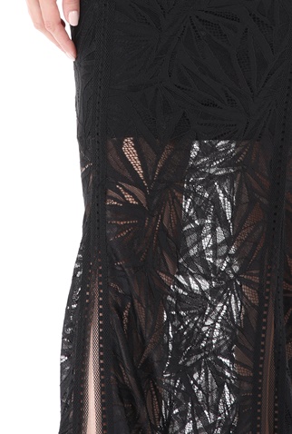 GUESS-Γυναικείο μακρύ φόρεμα GUESS GRACIA μαύρο