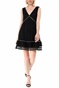 GUESS-Γυναικείο mini φόρεμα GUESS LEANDRA μαύρο