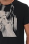 RELIGION-Ανδρικό t-shirt RELIGION KNUCKLE TEE μαύρο