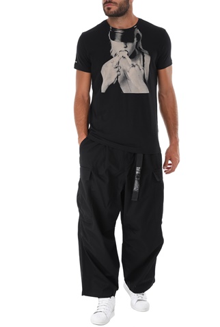 RELIGION-Ανδρικό t-shirt RELIGION KNUCKLE TEE μαύρο
