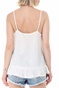 SUPERDRY-Γυναικείο τοπ SUPERDRY D2 SUMMER LACE CAMI λευκό