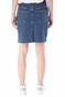 SUPERDRY-Γυναικεία jean mini φούστα SUPERDRY D2 μπλε