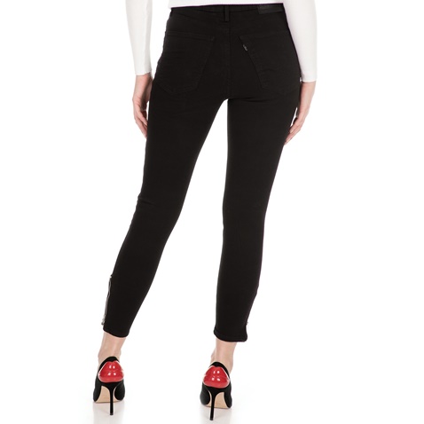 LEVI'S-Γυναικείο jean παντελόνι LEVI'S MOTO MH ANKLE T2 BLACK SHEEP μαύρο