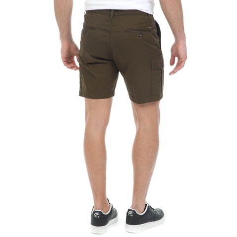 Dsquared2-Ανδρική cargo βερμούδα Dsquared2 καφέ