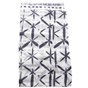 ECHO-Γυναικείο μαντήλι ECHO SHIBORI PAREO SCARF λευκό μαύρο