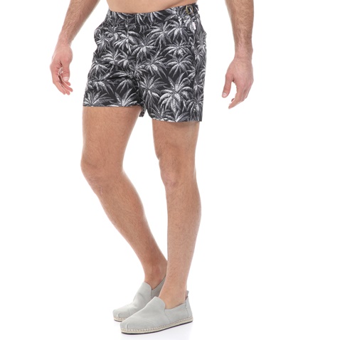 ORLEBAR BROWN-Ανδρικό κοντό μαγιό σορτς ORLEBAR BROWN SETTER X PRINT μαύρο λευκό
