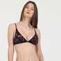 STELLA MCCARTNEY-Γυναικείο μαγιό μπικίνι top STELLA MCCARTNEY S7BY80730 TRIANGLE μαύρο foral