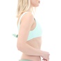 PILYQ-Γυναικείο μαγιό μπικίνι top PILYQ TWO TONE TIE HALTER μπλε