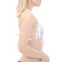 PILYQ-Γυναικείο μαγιό μπικίνι top PILYQ LACE HALTER λευκό
