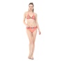 PIN UP-Γυναικείο μαγιό μπικίνι σλιπ PIN UP TR.SCORR PATCH πορτοκαλί λευκό