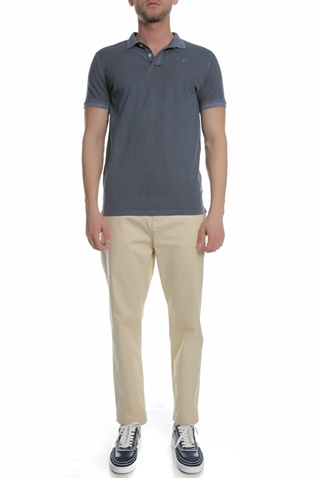 SCOTCH & SODA-Ανδρικό παντελόνι chino SCOTCH & SODA μπεζ