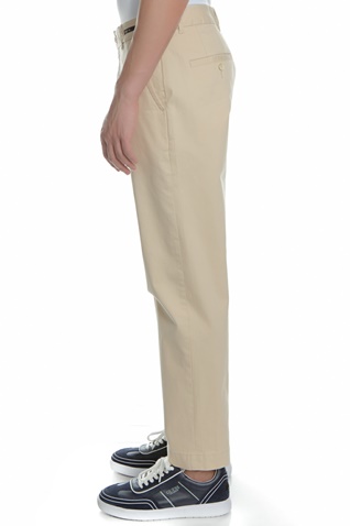 SCOTCH & SODA-Ανδρικό παντελόνι chino SCOTCH & SODA μπεζ