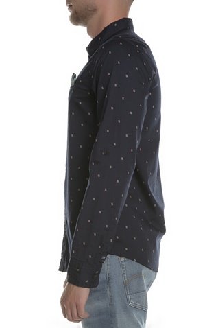 SCOTCH & SODA-Ανδρικό πουκάμισο SCOTCH & SODA μπλε