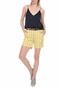 SCOTCH & SODA-Γυναικεία chino βερμούδα SCOTCH & SODA κίτρινη μπεζ