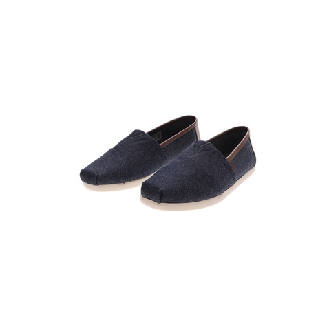 TOMS-Ανδρικές εσπαντρίγιες TOMS DARK DENIM W/TRIM MN ALPR ESP μπλε καφέ