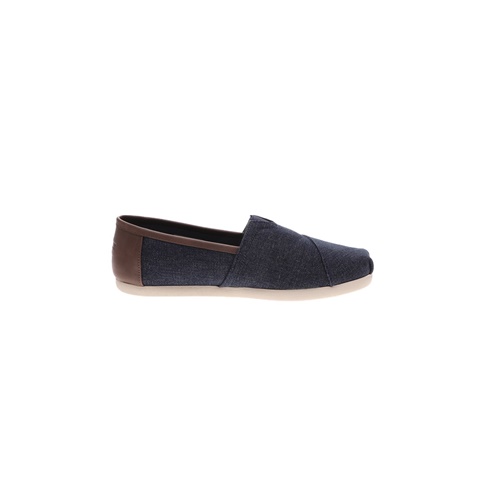 TOMS-Ανδρικές εσπαντρίγιες TOMS DARK DENIM W/TRIM MN ALPR ESP μπλε καφέ