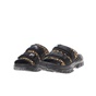 FILA-Γυναικεία slides FILA OUTDOORSLIDE ANIMAL PRINT μαύρα 
