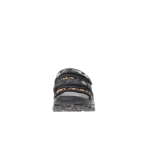 FILA-Γυναικεία slides FILA OUTDOORSLIDE ANIMAL PRINT μαύρα 