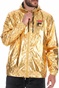 FILA-Ανδρικό αντιανέμικό jacket FILA GUSTAS χρυσό