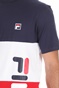 FILA-Ανδρικό t-shirt FILA ALFREDO μπλε λευκό κόκκινο