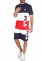 FILA-Ανδρικό t-shirt FILA ALFREDO μπλε λευκό κόκκινο