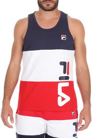 FILA-Ανδρικό t-shirt FILA SORA μπλε λευκό