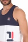 FILA-Ανδρικό t-shirt FILA SORA μπλε λευκό