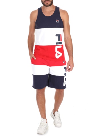 FILA-Ανδρικό t-shirt FILA SORA μπλε λευκό