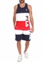 FILA-Ανδρικό t-shirt FILA SORA μπλε λευκό