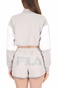 FILA-Γυναικεία φούτερ μπλούζα FILA KAIA 1/2 ZIP γκρι