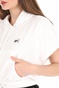 FILA-Γυναικεία φούτερ μπλούζα FILA CLAIRE CROP λευκή