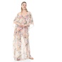 MOLLY BRACKEN-Γυναικείο maxi φόρεμα MOLLY BRACKEN WOVEN DRESS ροζ