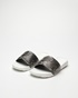 NIKE-Γυναικεία slides NIKE CN9676 W VICTORI ONE PRINT μαύρα μπεζ
